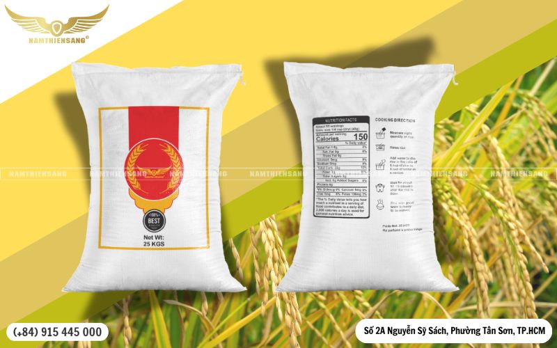 miêu tả ngắn về bao pp dệt